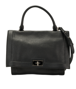 Medium Shark, Leather, Black, MII, S/DB, 2*